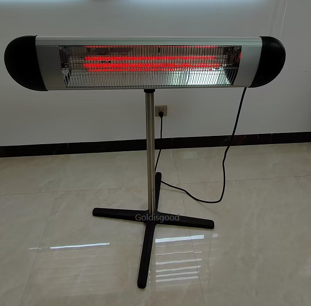 Heater with tip over protection