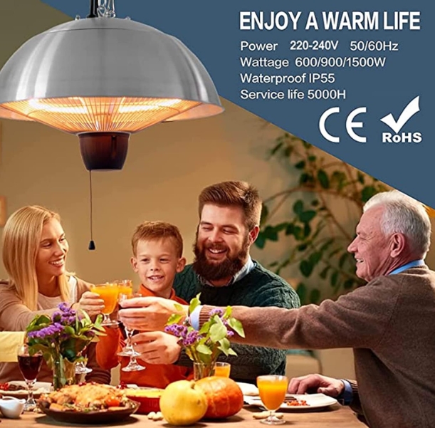 RV electric heater